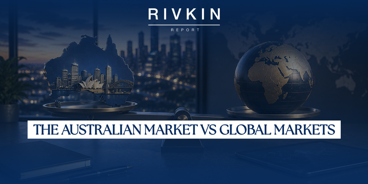 Australian share market compared with global markets