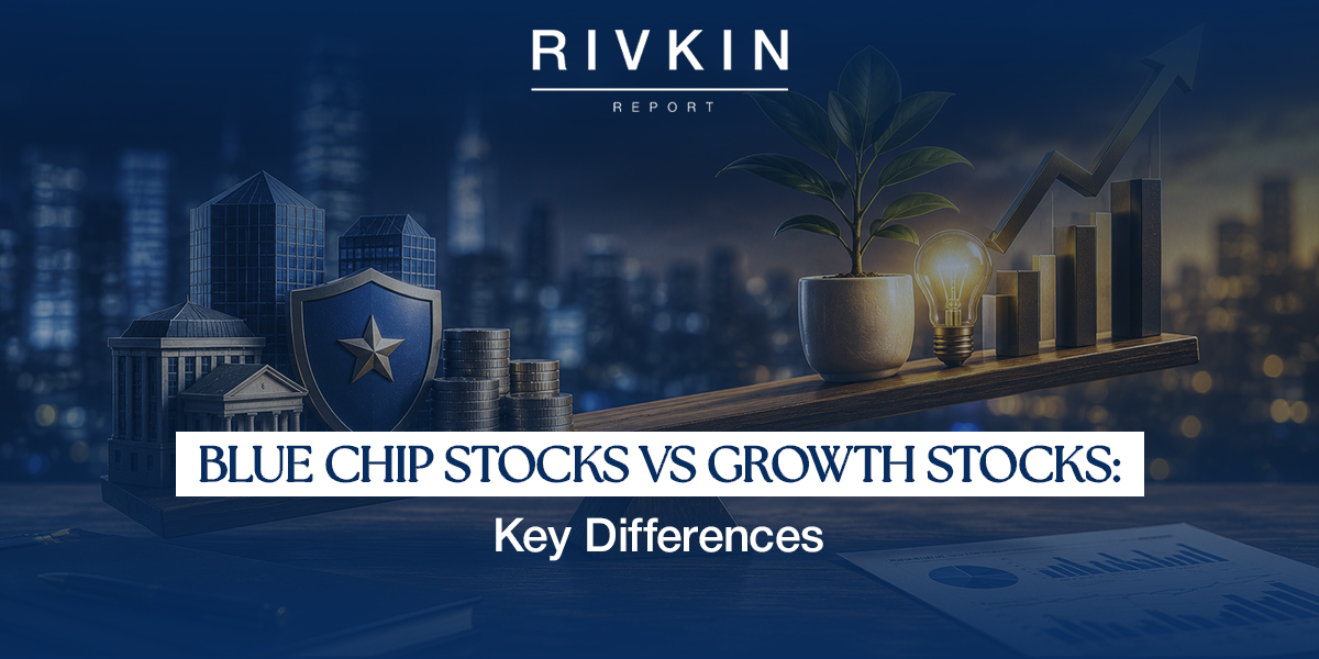 Blue chip stocks vs growth stocks key differences